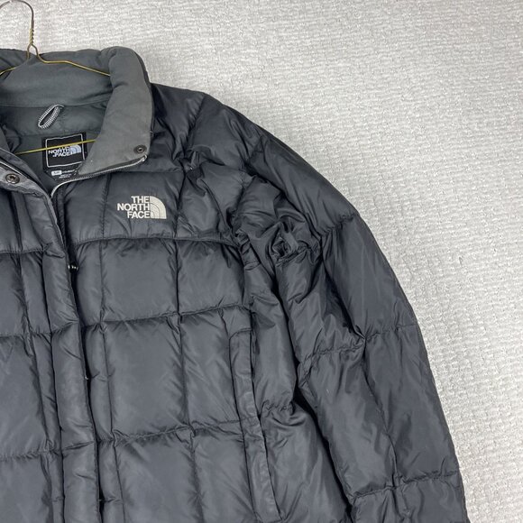 The North Face Jacket Womens S Black 600 Goose Down Metropolis Long Parka Coat - Picture 4 of 16